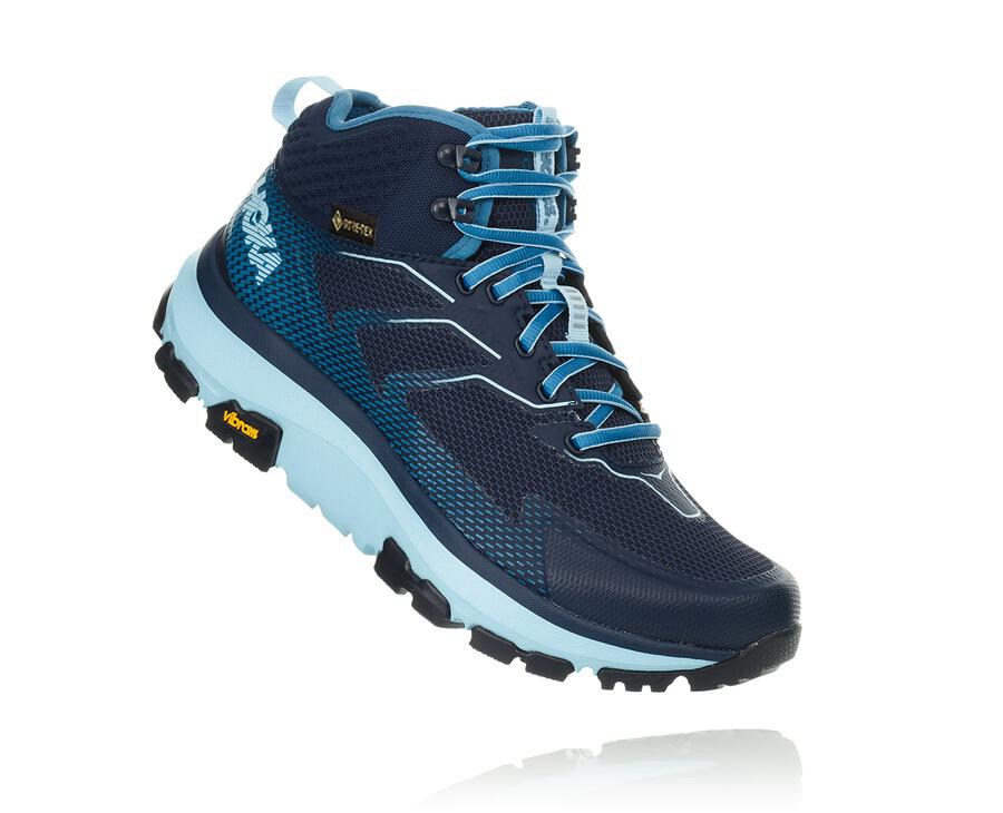 Hoka One One Turisticke Topanky Damske Modre - Toa GORE-TEX - 83569-XOIA